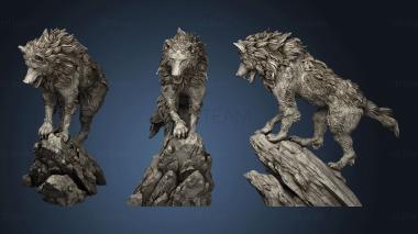 3D model Direwolf (STL)